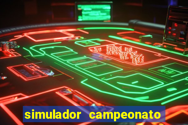 simulador campeonato paulista 2024